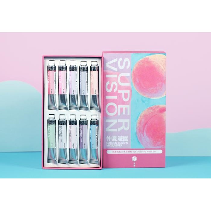 

supervision high grade watercolor garden tour in midsummer set10clr x