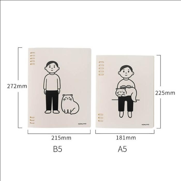 

Binder Kokuyo Limited Edition Good Time 8 Lubang