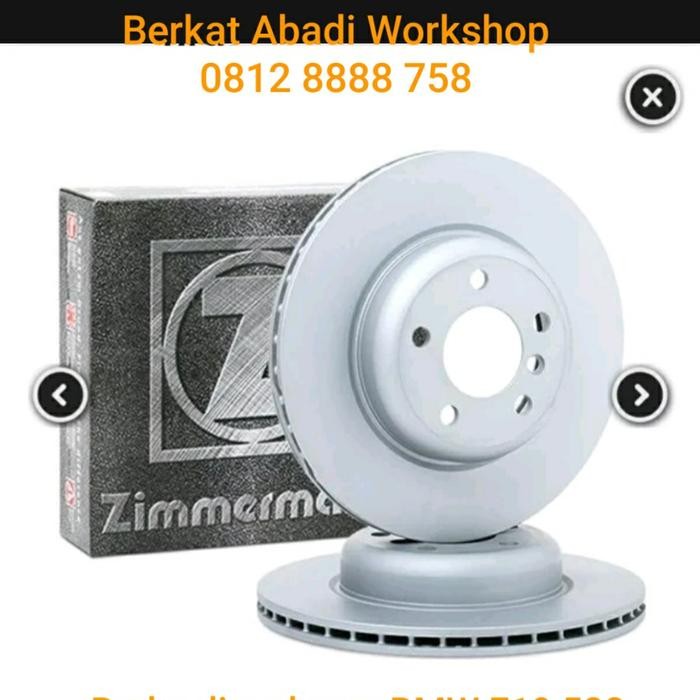 Otomotif Brake Disc Depan Bmw F10 523 N52N Merk Zimmerman Reff Pn 34116794429 Modiv
