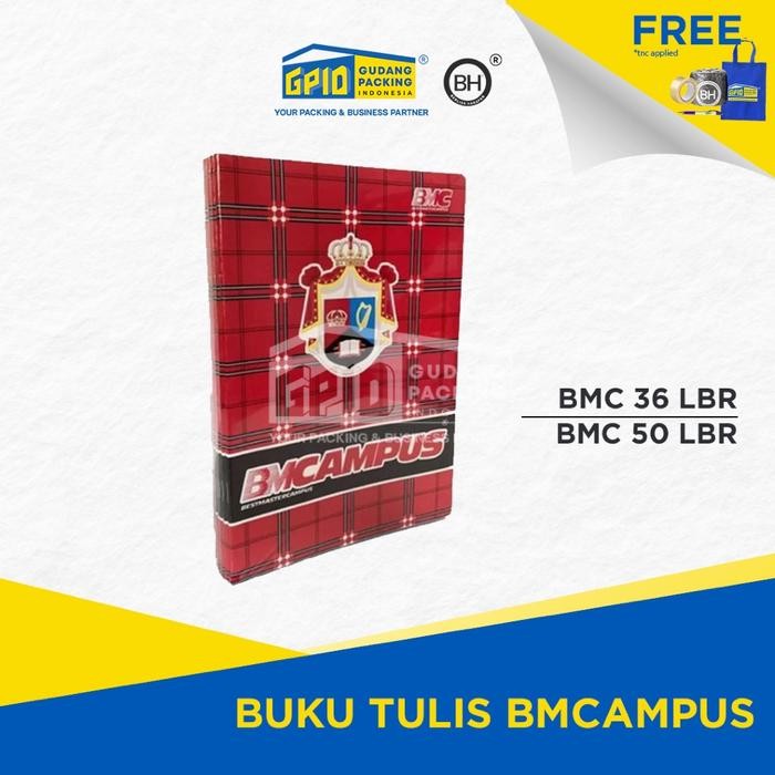

Bmcampus - Buku Tulis 36/50 Lembar