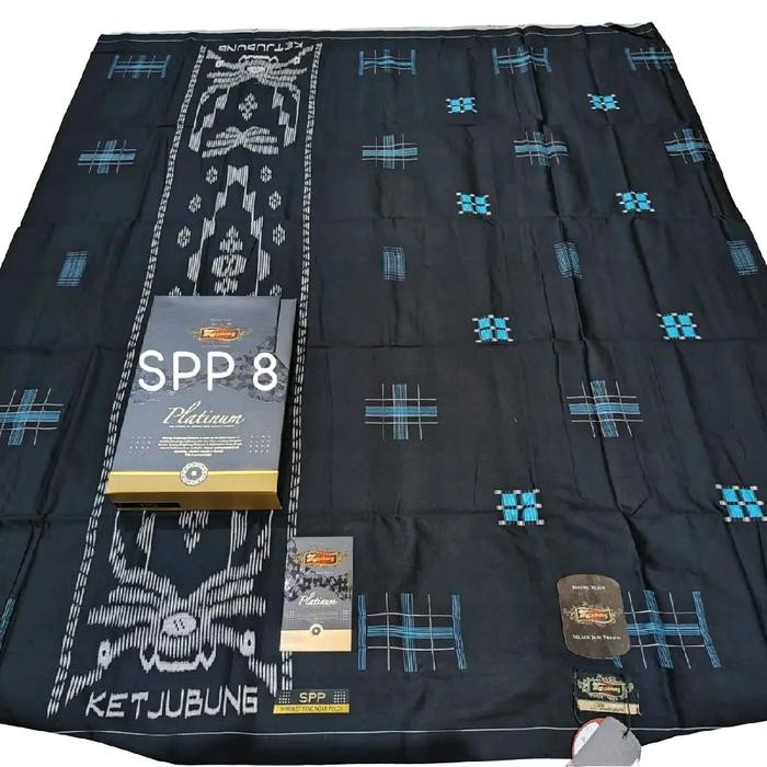 (Allthebest) Sarung Ketjubung Platinum SPP Gold Hitam