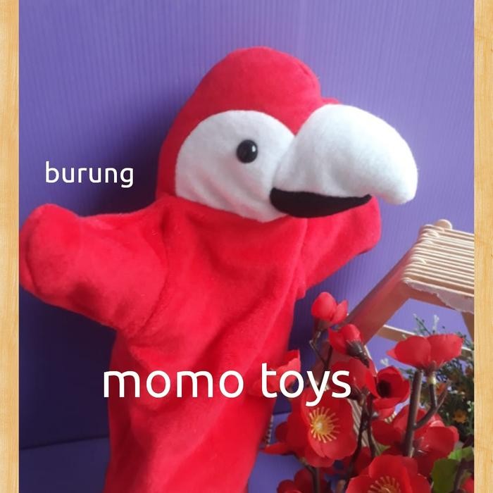 boneka tangan burung - boneka cerita dongeng burung
