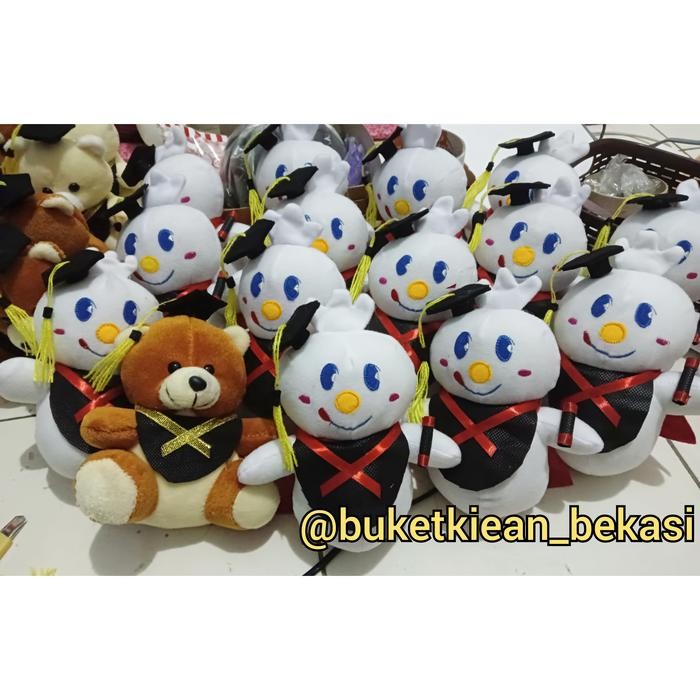 boneka mixue / mixue wisuda