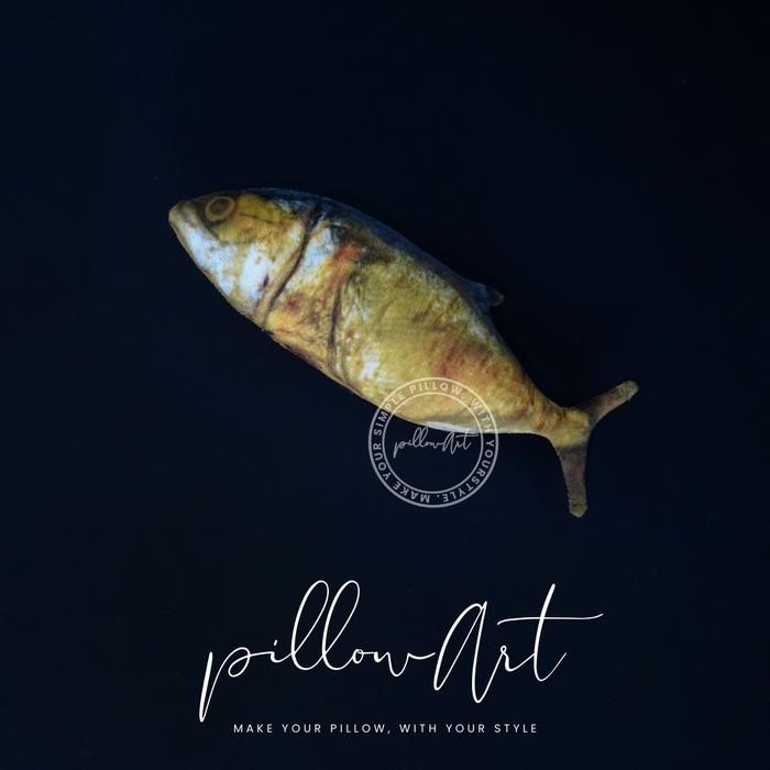 Pillowart - Bantal Boneka Ikan Asin Size S Ikan Asin - ART041