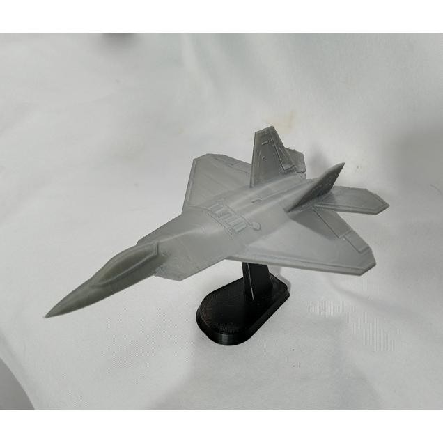 Miniatur Pesawat F-22 skala 144, 3D Print F22 Raptor