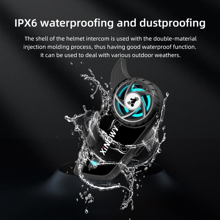 Termurah interkom dan musik sharing xinowy s8 pro garansi 12 bulan