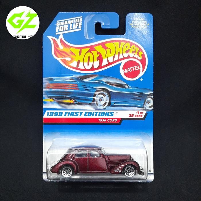 hotwheels 1936 cord red