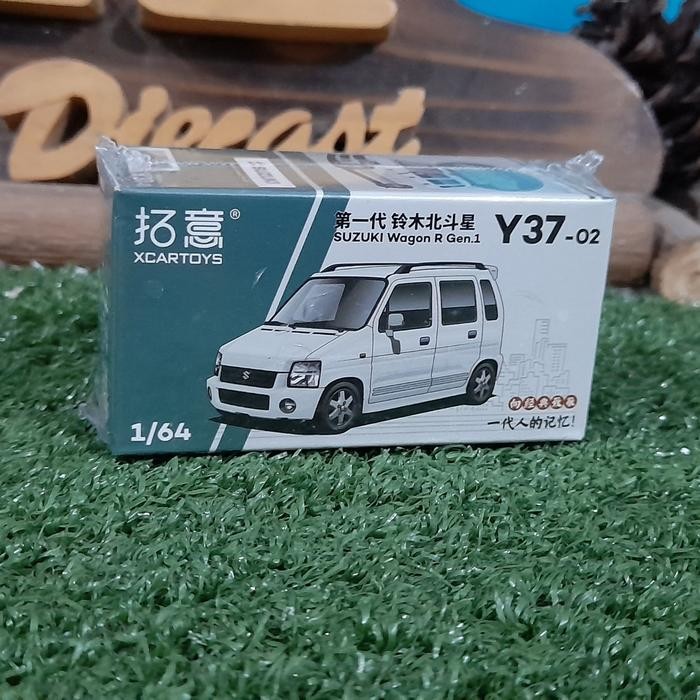 Diecast Miniatur Suzuki Karimun putih skala 1:64