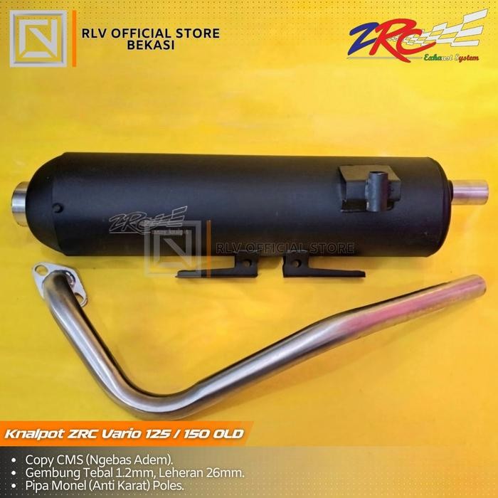 KNALPOT VARIO 125/150 LED OLD ZRC