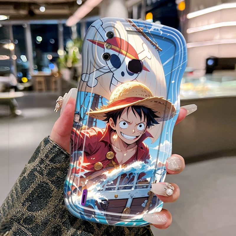 Casing Hp Untuk Infinix Smart 4 Smart 4C Case Casing tokoh anime HP Kesing gelombang Cesing Silikon 