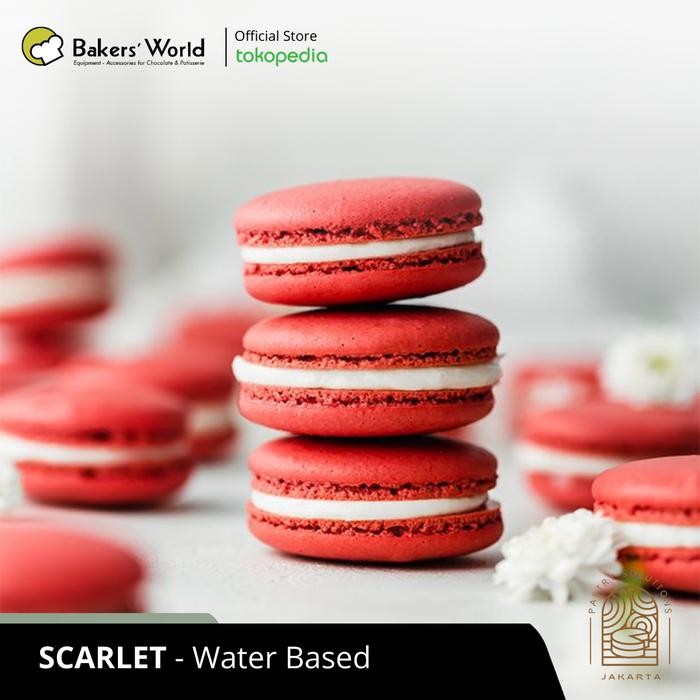 

Pewarna Makanan - Pastry Solution SCARLET Water Soluble