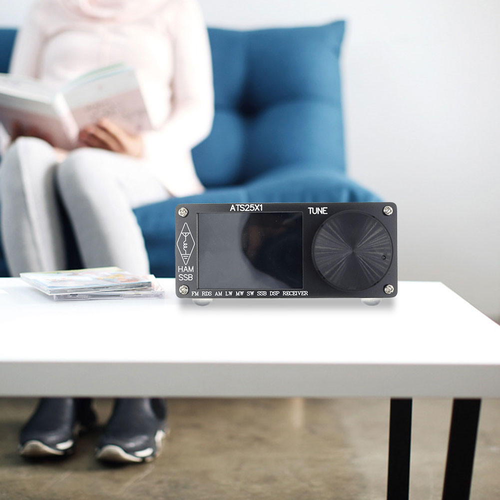 ATS25X1 Full-Band All Band DSP Radio Receiver FM/LW/MW/SSB SSB Receiver Si4732 Chip 2.4" Touch