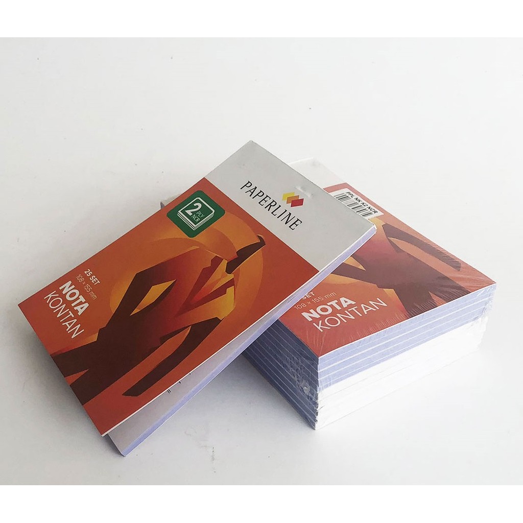 

Nota Kontan Paperline 2ply Sedang Kecil Isi 10