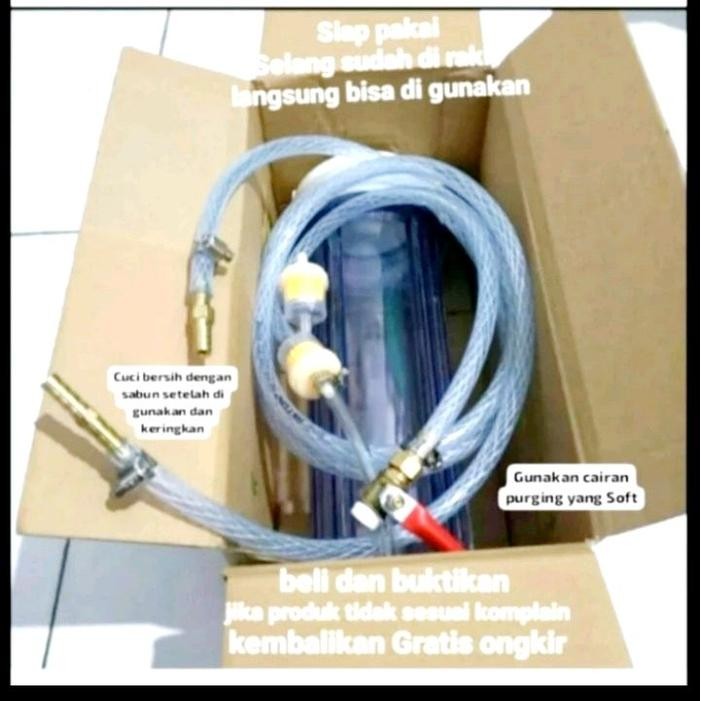 tabung purging diesel kit pembersih injector mobil mesin diesel