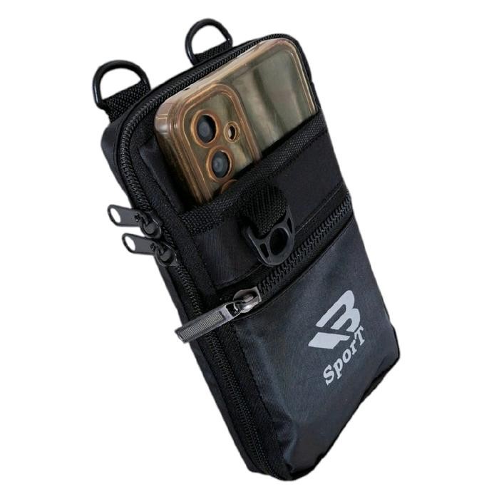 TAS HP PRIA - Slingphone Pria Slingbag Hp Tas Hp Tas Dompet Hp Pria Hanging Wallet Sako Tas
