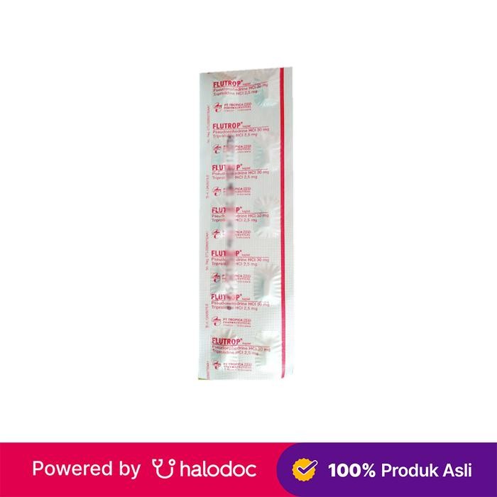 Flutrop 10 Tablet - Obat Batuk & Flu - Halodoc