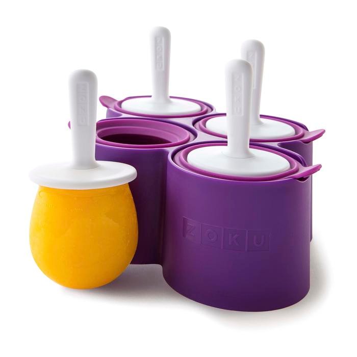 TERLARIS Zoku Round Pop Molds - Cetakan Es Krim Bulat, Cetakan Es Krim Silicon