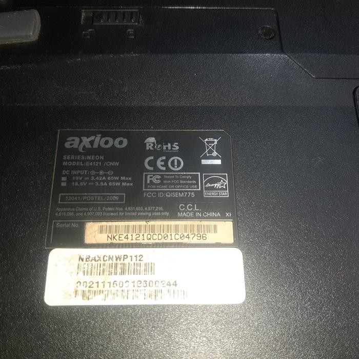 Jual casing axioo neon e4121 cnw