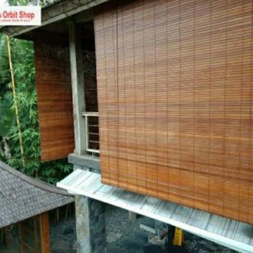 tirai kayu outdoor s