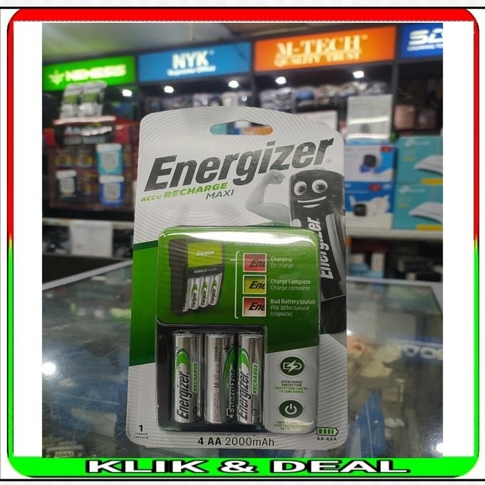 Energizer charger casan baterai isi ulang charger battery rechargeable