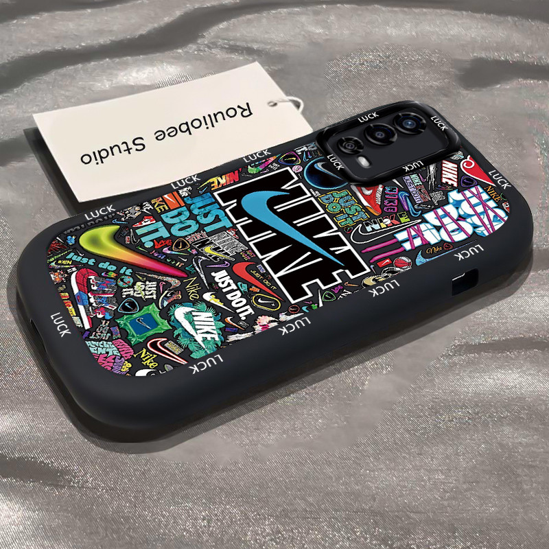 Casing Hp untuk OPPO A55 4G Case Pola Tren Kreatif Asli Kasing ponsel silikon lembut Baru Kesing Len