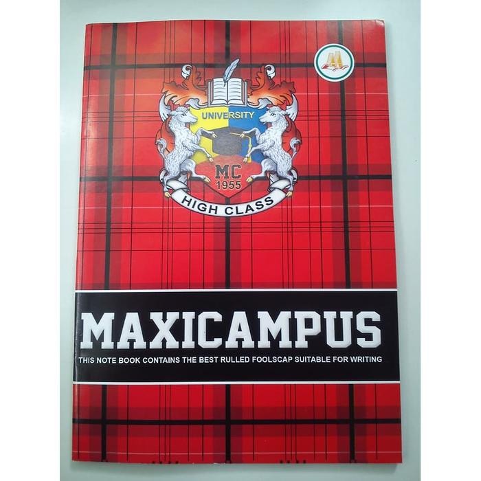 

Buku Tulis Aa Maxi Campus 50 Lembar 10 Buku Boxy - 1Pak