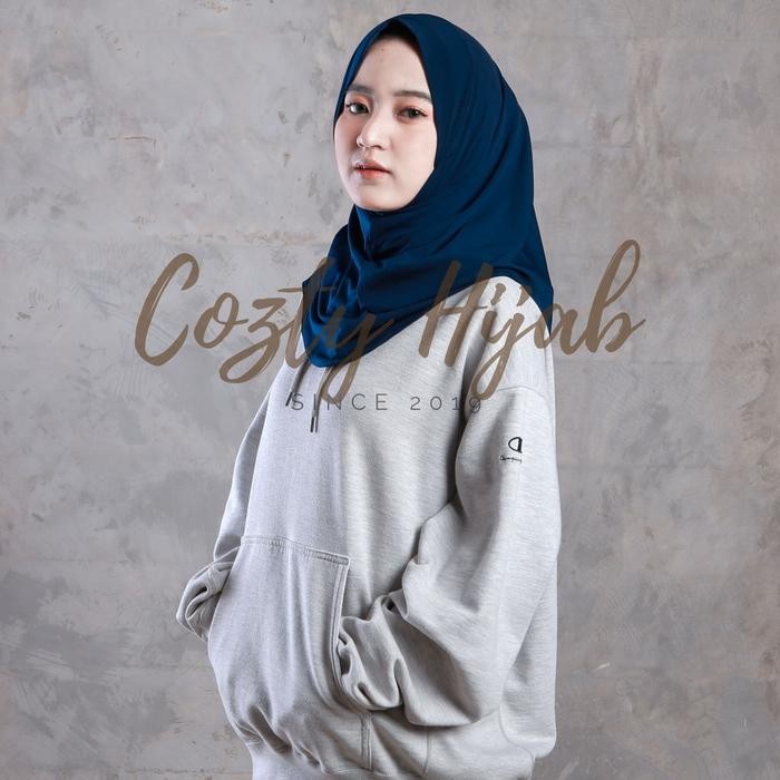 (Allthebest) Hijab Sport Non Pet - Bahan Jersey Premium