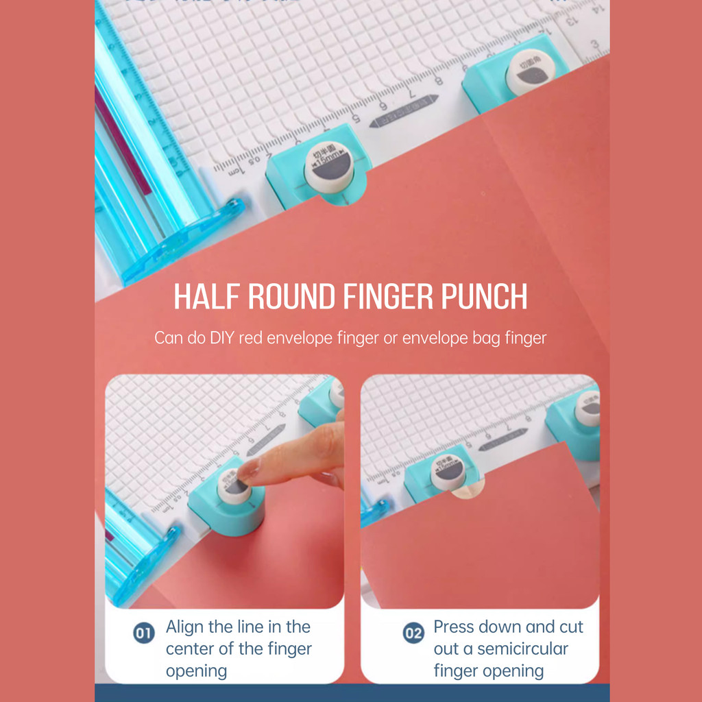 

KW-trio 13095 Paper Trimmer Scoring Board 7 in 1 Craft Paper Cutter Blades Scoring Tool with Paper