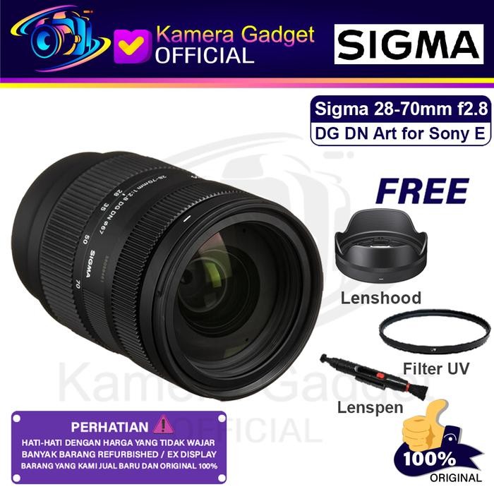 Ready Sigma 28-70Mm F2.8 Dg Dn For Sony E Full Frame Sigma 28 70 Mm F/2.8 Garansi Terbaru