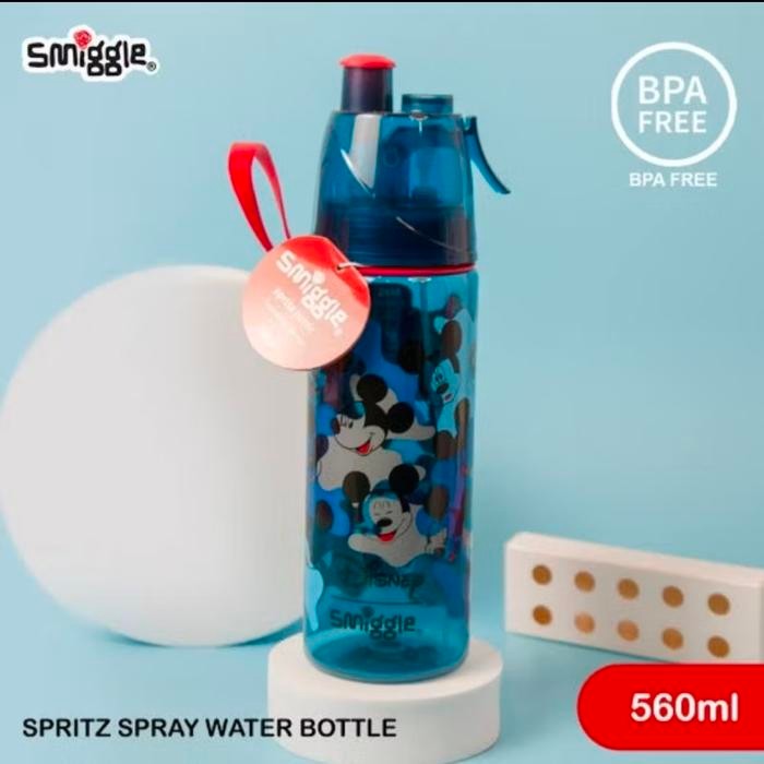 SMIGGLE MICKEY SPRAY BOTTLE / BOTOL MINUM MICKEY BISA SEMPROT SPRITZ