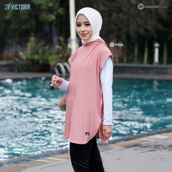 (Allthebest) Zaneva Hijab - Vest Hijab Sport Premium