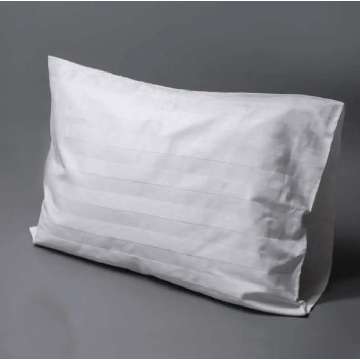 Sarung Bantal Hotel Full Cotton TC 300 Putih