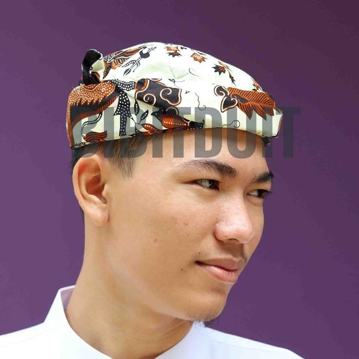 TERMURAH blangkon totopong bendo iket khas cirebon sunan gunung jati READY STOCK