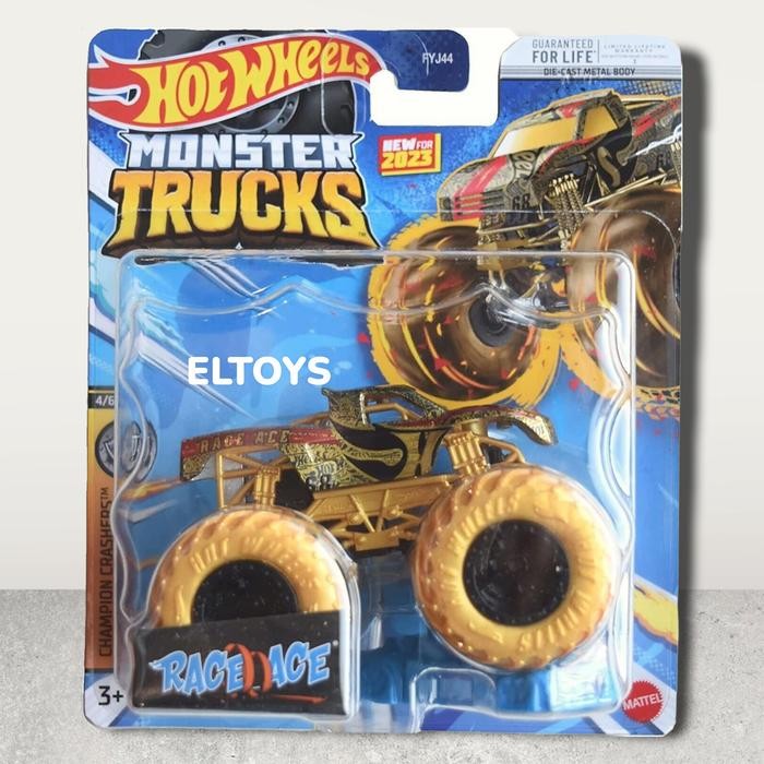 hotwheels monster trucks race ace
