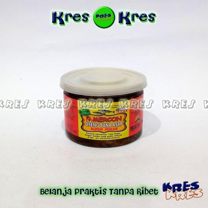 

Oseng Tuna Asap Sambal Mercon Pedas Siap Saji - 250gr