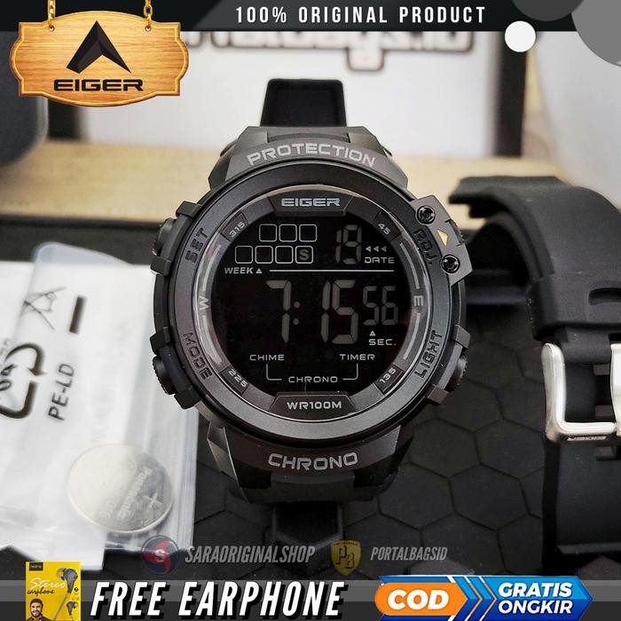 Eiger Blanca-MDW Jam Tangan Digital Pria Original