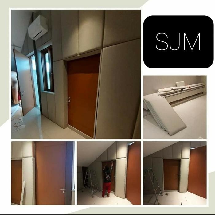 solid headbord bed wall panel/wall foam 3D wall