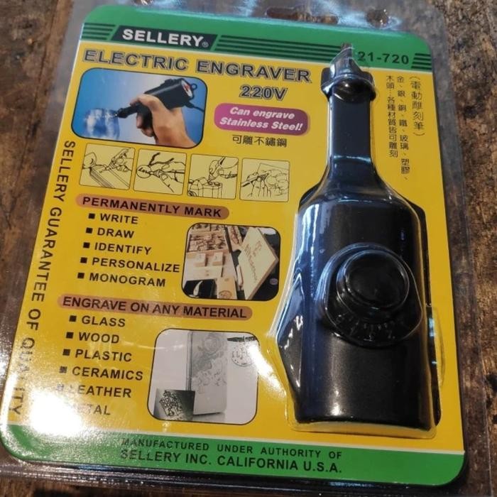 

Sellery Selery Engraver Alat Ukir Heavy Duty Asli Original Bahan Multi