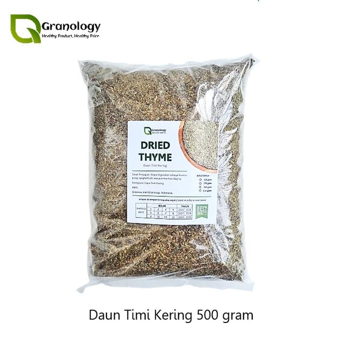 

Daun Timi Kering / Dried Thyme Leaves (500 gram) by Granology