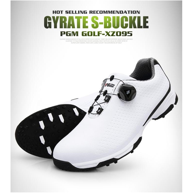Sepatu Golf shoe PGM laki Men golf shoes boost ZX095.2