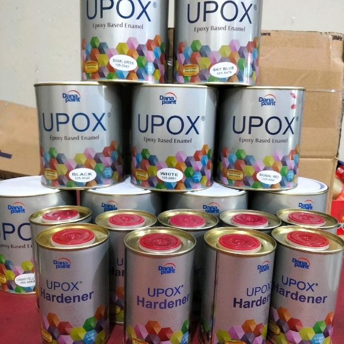 TERBARU CAT UPOX EPOXY LANTAI FLOOR COATING EPOXY LANTAI BETON,KERAMIK,BAJA, KAYU DLL ISI 0,9 LITER