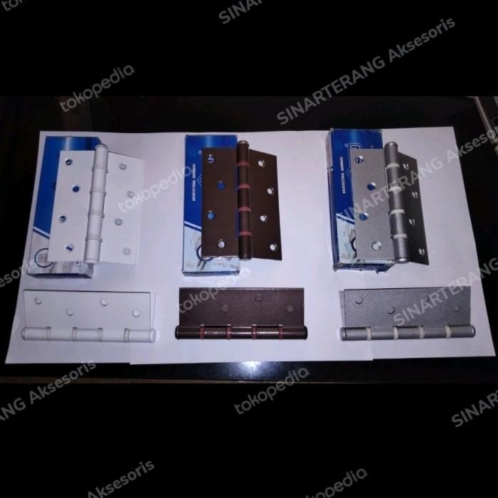 (Allthebest) engsel pintu dekson/engsel kupu dekson 4 inch / engsel nylon dekson 4"