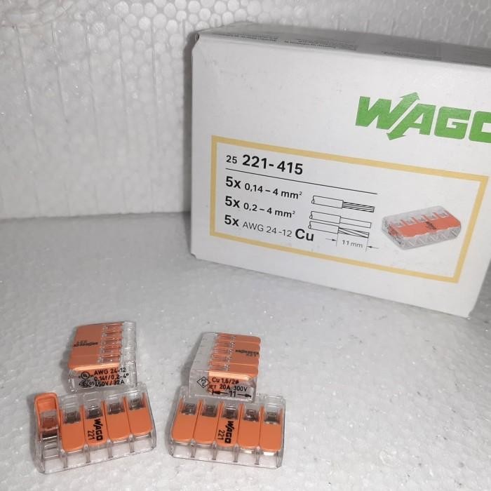 (Allthebest) 221-415 TERMINAL KONEKTOR WAGO 100% ORIGINAL