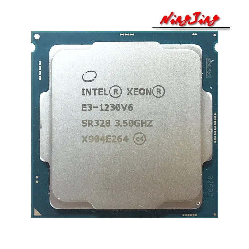 Intel Used Xeon E3-1230 v6 E3 1230v6 E3 1230 v6 3.5 GHz 80W LGA 1151