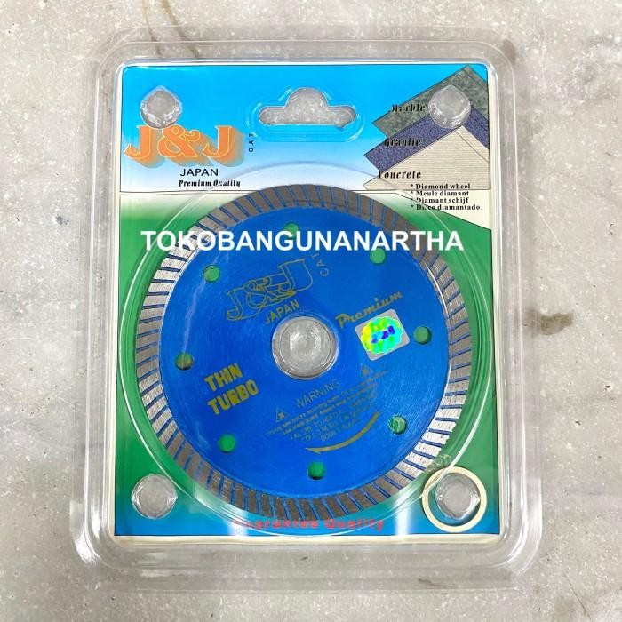 (Allthebest) JJ Thin Turbo / Potong Keramik / Diamond Wheels J&J Thin turbo