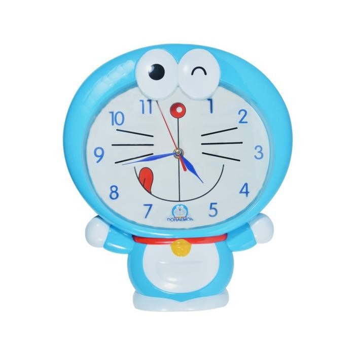 Terbaru,Termurah,Terpercaya Jam Dinding Full Body Karakter Doraemon Keropi Minion Lucu