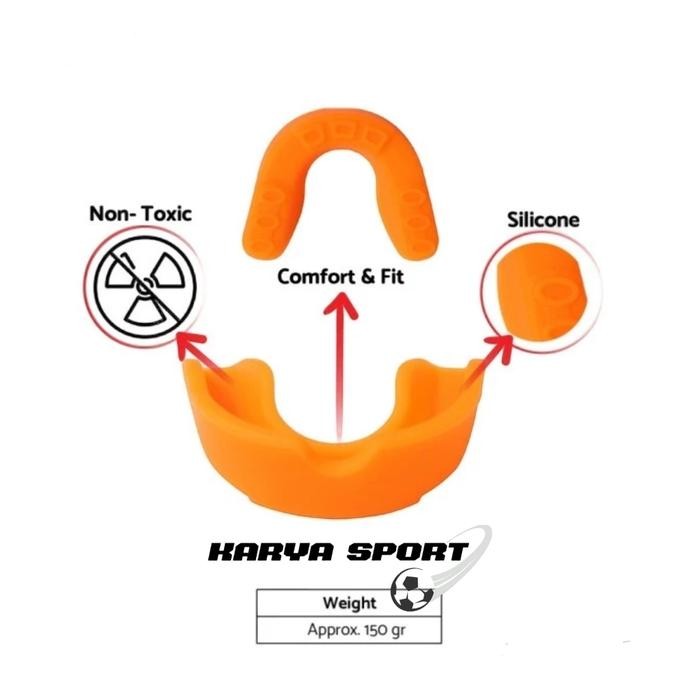 Gamsil Anak & Dewasa Gumshield Pelindung Gigi Beladiri ROX Original