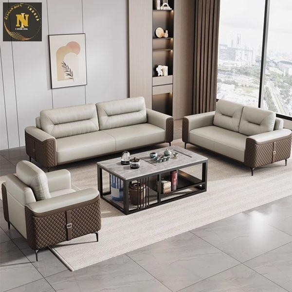 Sofa Nimalis Living Room 221 Seat Kulit Syntetis Asli