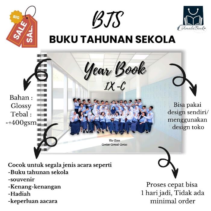 BEST SELLER BTS Cetak buku tahunan sekola cetak buku souvenir cetak buku grosir Stationery