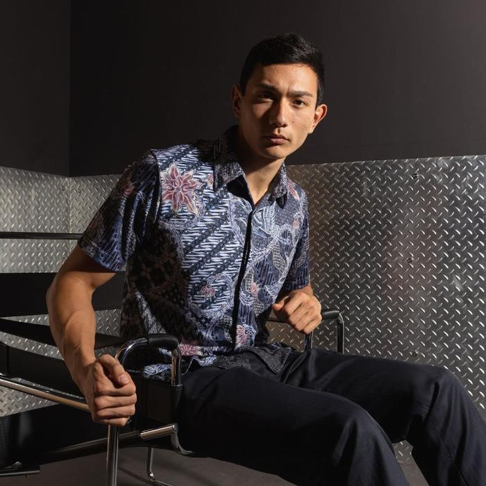 Kemeja Batik Lengan Pendek - Magani Nosweat - Serenity